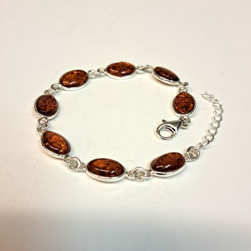 HWG-2414 Bracelet, Rum Amber  $77 at Hunter Wolff Gallery